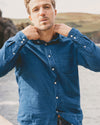 Hartford Jules Heavy Blue Shirt