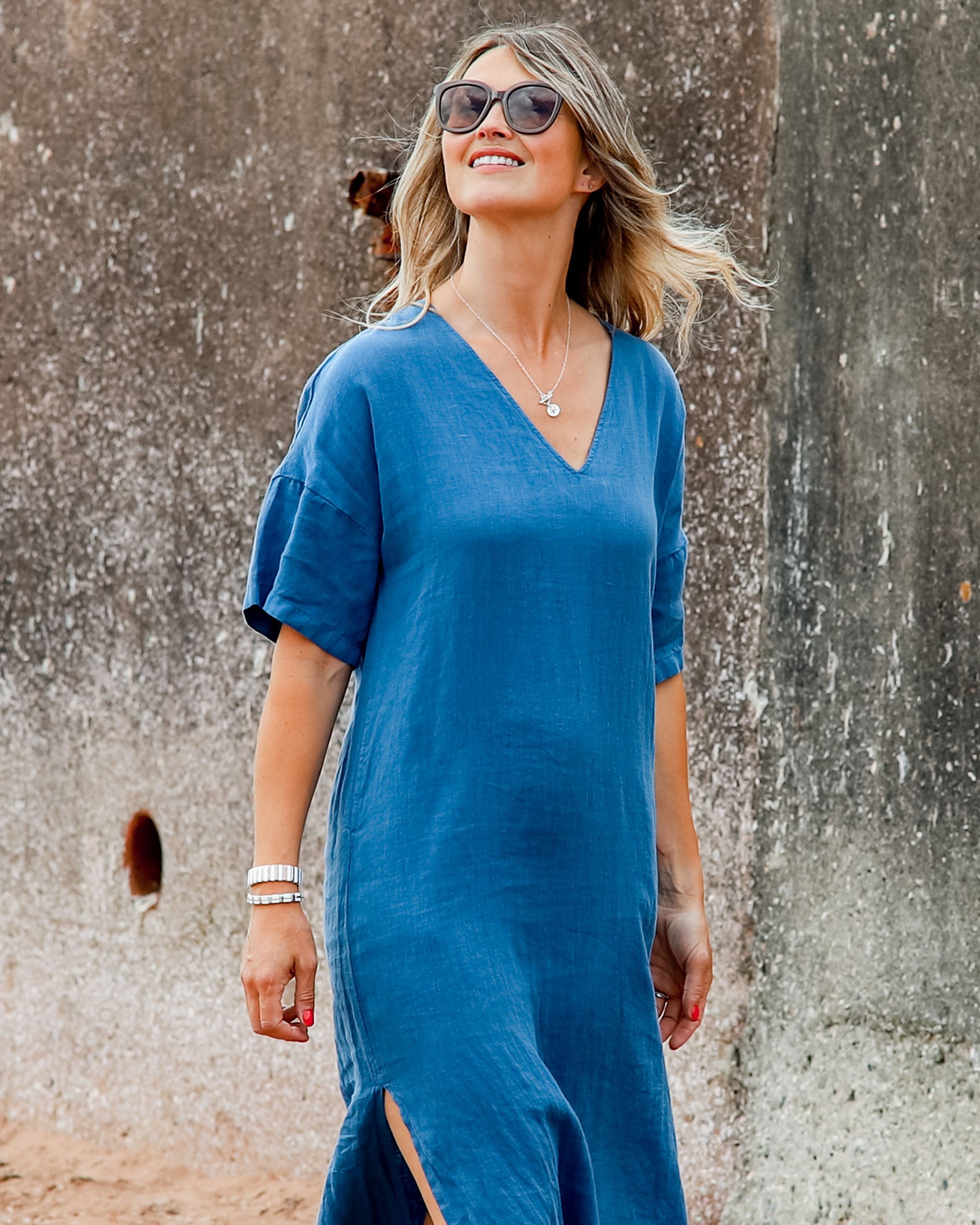 hartford linen dress Splendid Hartford Striped Linen Dress In Stripe - 75% Off