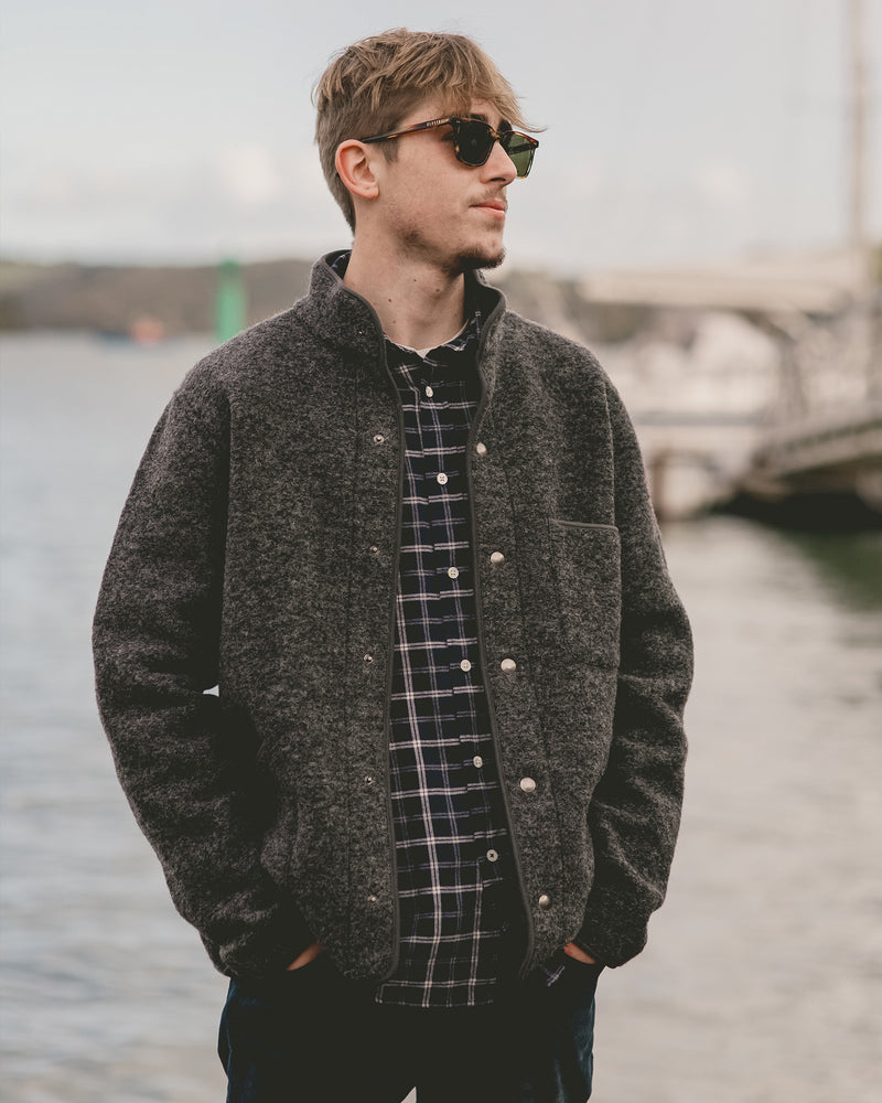 Hartford Grey Wool Jacket