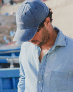 Hartford Reid Textured Indigo Shirt