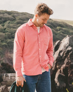 Hartford Jean Winter Blush cord shirt