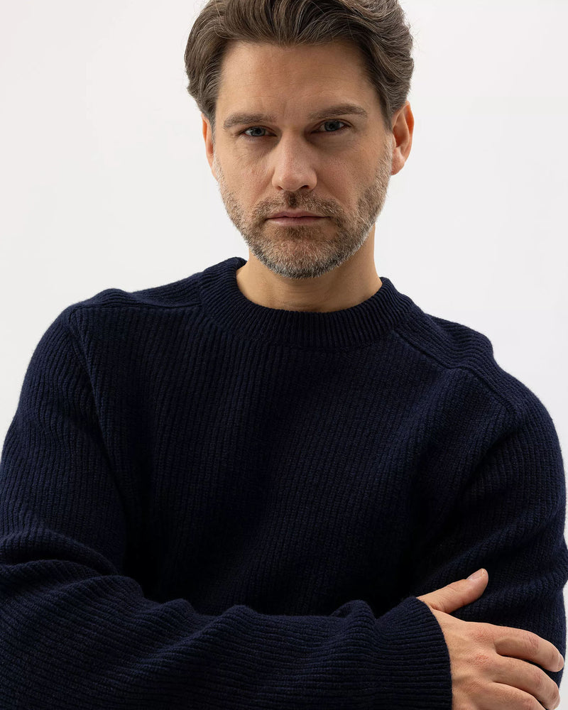 Holebrook Frank Navy Knit