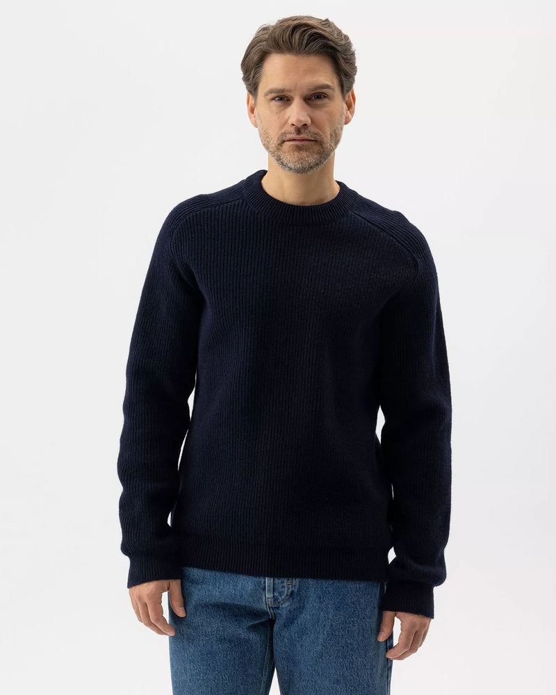 Holebrook Frank Navy Knit