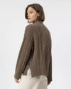 Holebrook Inger Cable Knit Walnut