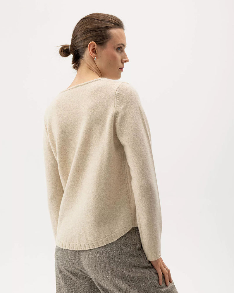 Holebrook Linda Knitted Cream Jumper