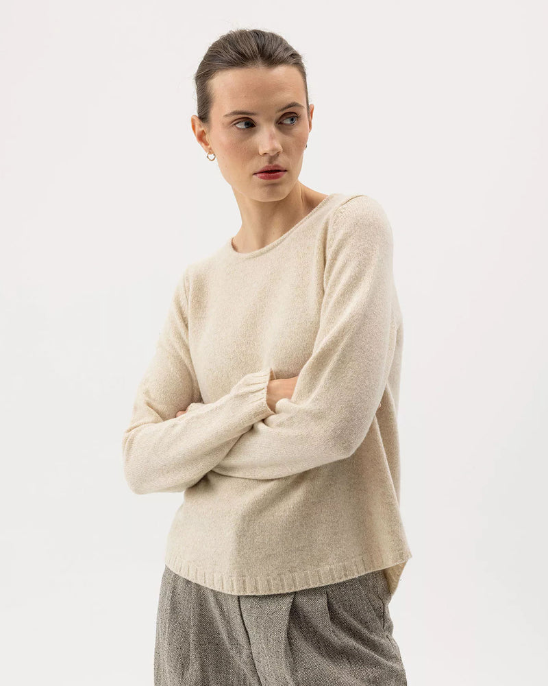 Holebrook Linda Knitted Cream Jumper