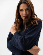 Holebrook Lotta Navy Crew knit