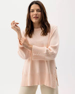 Holebrook Lotta Pale Peach Crew knit