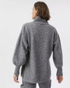 Holebrook Matilda Grey Melange Turtle Neck