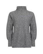 Holebrook Matilda Grey Melange Turtle Neck