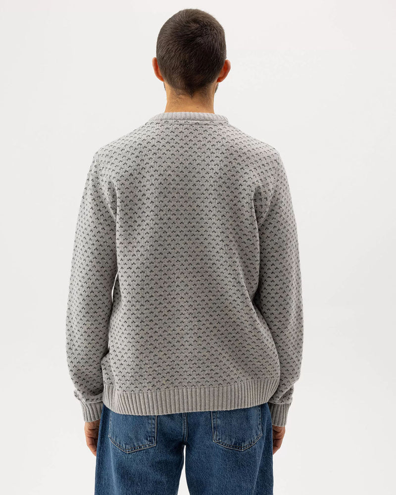 Holebrook Torsten Crew - Marble Grey & Dark Grey