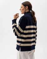 Holebrook Paulina Windproof Navy & Oyster
