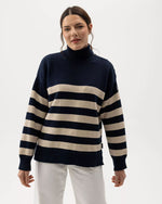 Holebrook Paulina Windproof Navy & Oyster