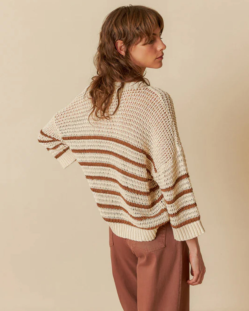 Indi & Cold Knitted Stripe Jumper