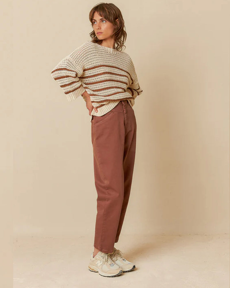 Indi & Cold Knitted Stripe Jumper