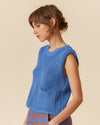 Indi & Cold Knitted Vest Azul