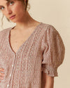 Indi & Cold Vera Mini Geo print Blouse