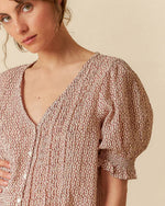 Indi & Cold Vera Mini Geo print Blouse
