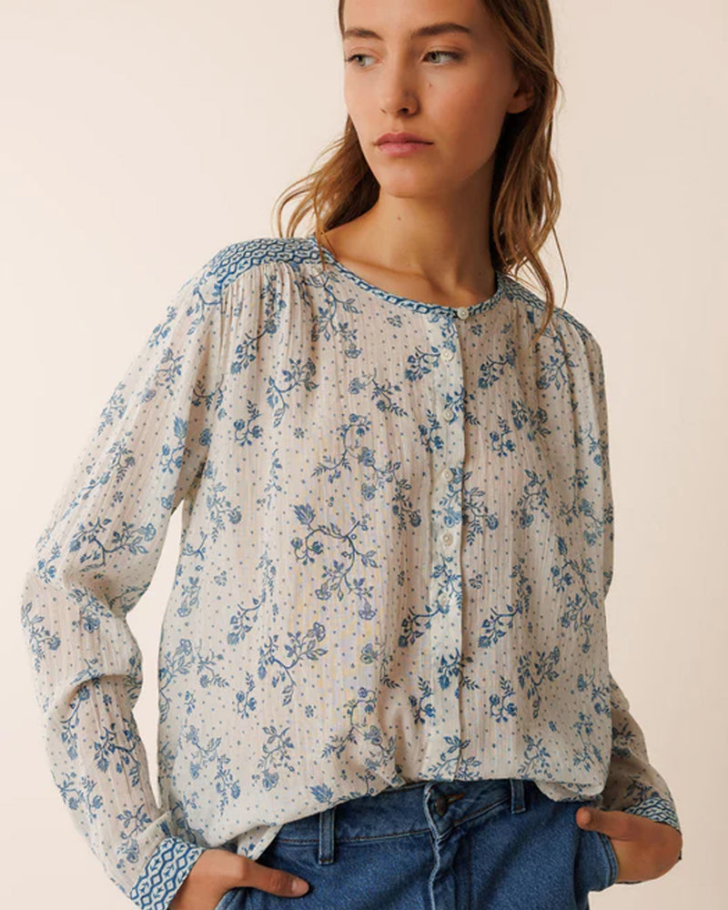 Indi & Cold Vera Patchwork Blouse