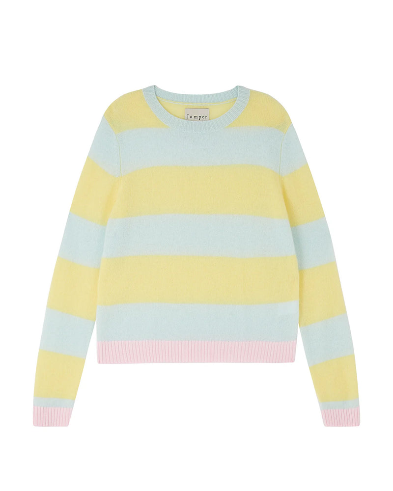 Jumper 1234 Marshmallow Stripe Cashmere Knit