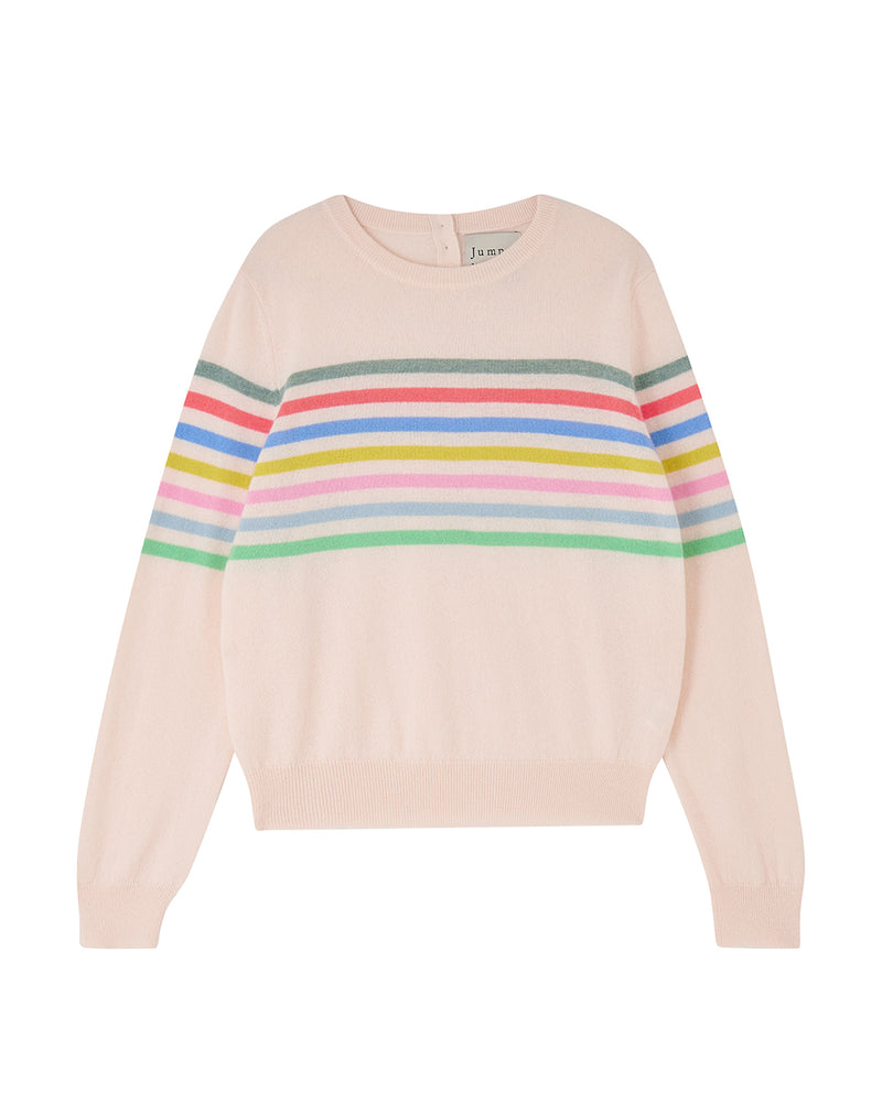 Jumper 1234 Rainbow Stripe Cashmere Knit