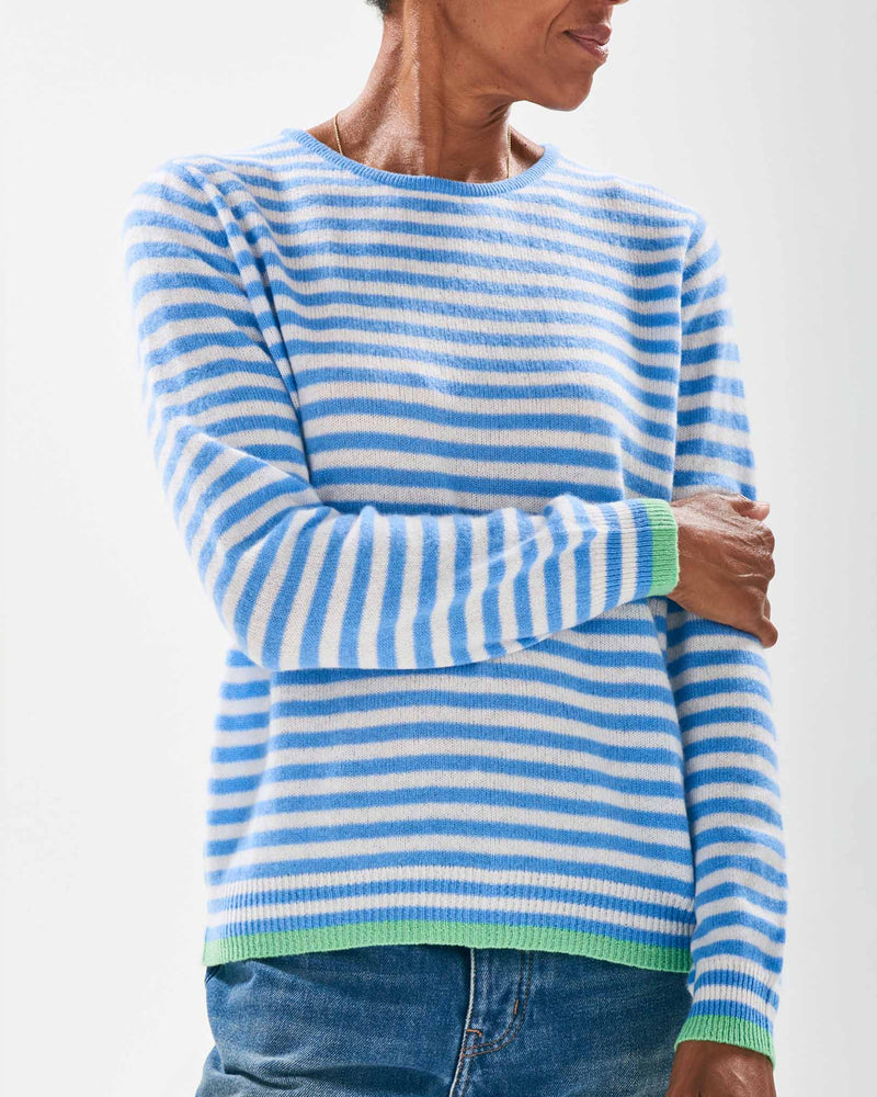 Jumper 1234 Little Stripe Crew Lily and Apple