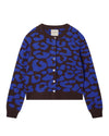 Jumper 1234 Leopard Cardigan Sapphire