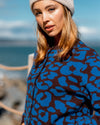 Jumper 1234 Leopard Cardigan Sapphire