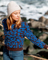 Jumper 1234 Leopard Cardigan Sapphire