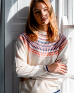 Jumper 1234 Fairisle Yoke Crew