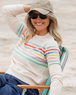 Jumper 1234 Rainbow Stripe Cashmere Knit