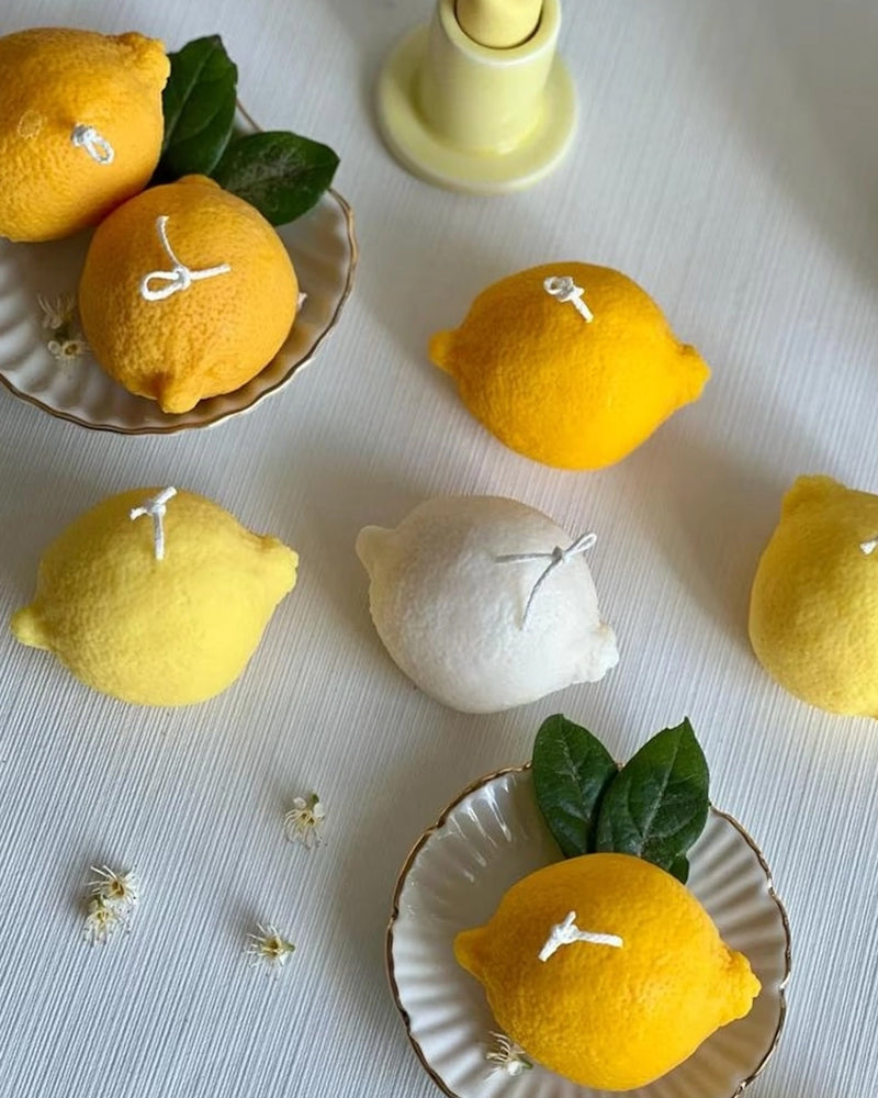 Lemon Scented Candle