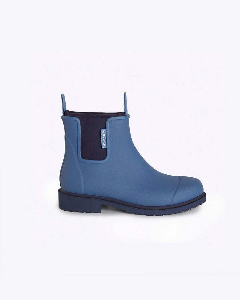 Merry People Bobbi Boot Denim Blue