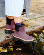 Merry People Tully Plum & Neon Orange
