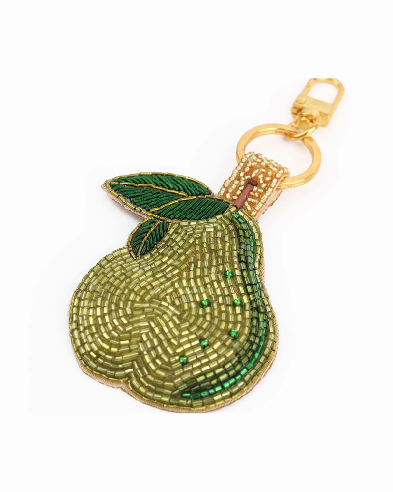 My Doris Beaded Pear Keyring