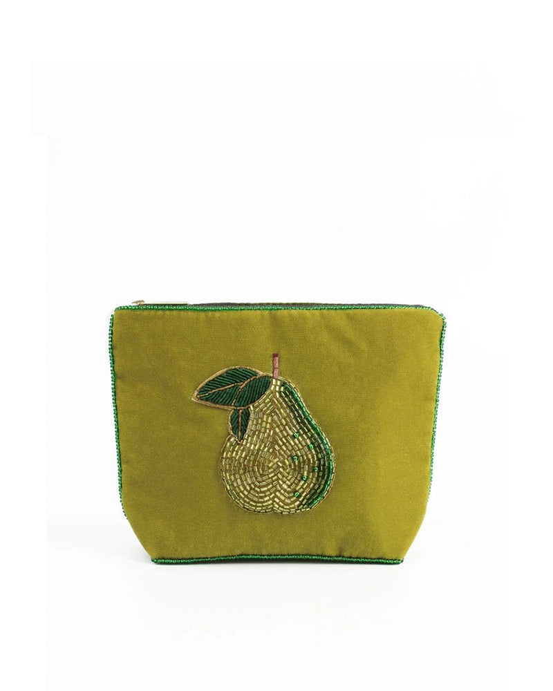 My Doris Green Pear Small Purse