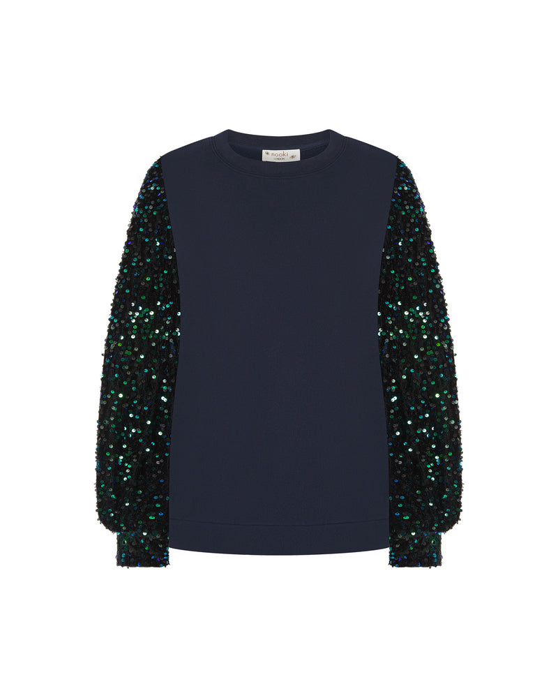 Nooki Clifton Sequin Sweater