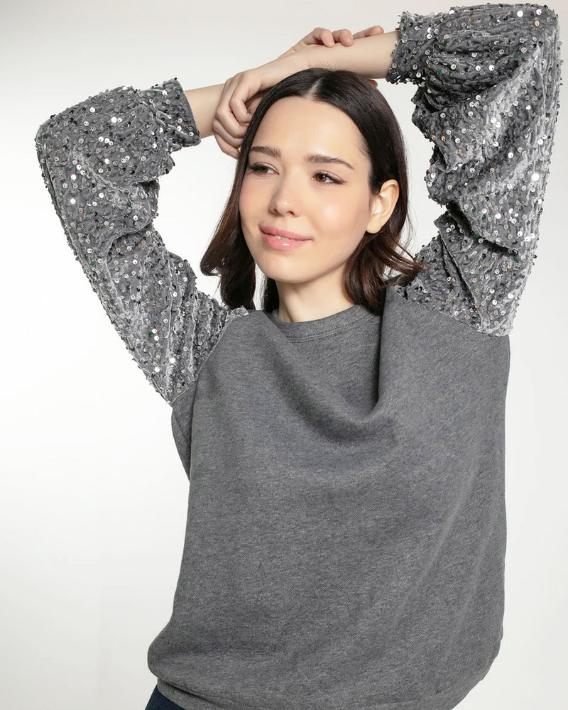 Nooki Clifton Sequin Sweater