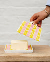 Noss Stripe Butter Dish
