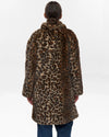 Numph Nululla Leopard Print Coat