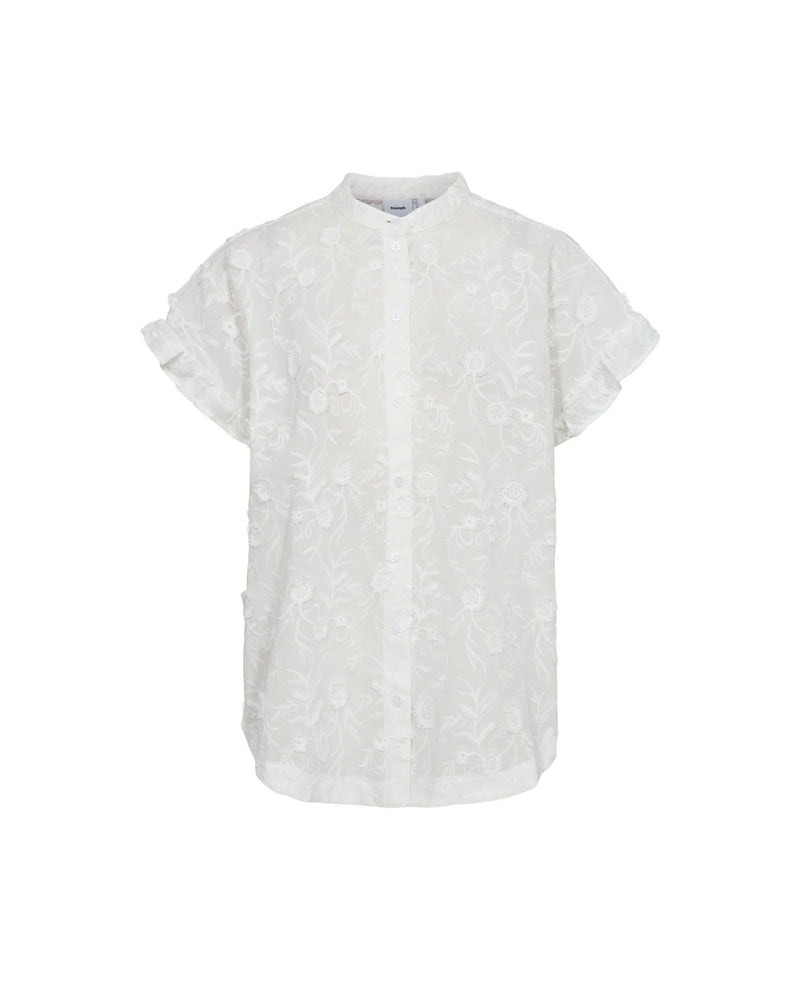 Numph Nugisella Shirt Bright White