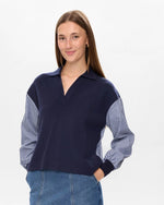 Numph Numarsy Knit and Woven top