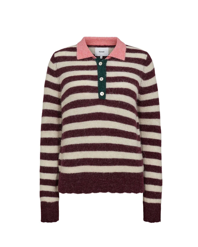 Numph Nuciara Riette Stripe Jumper