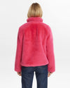 Numph Nuwinda Pink Fur Jacket