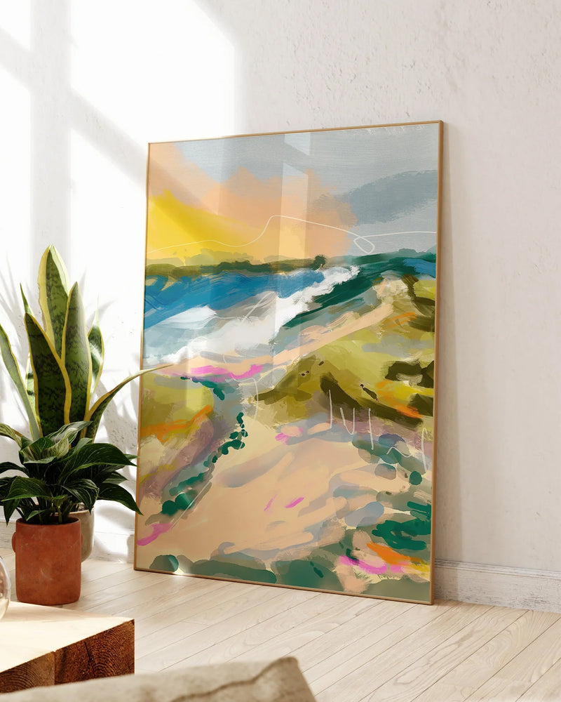 Beach Art Print