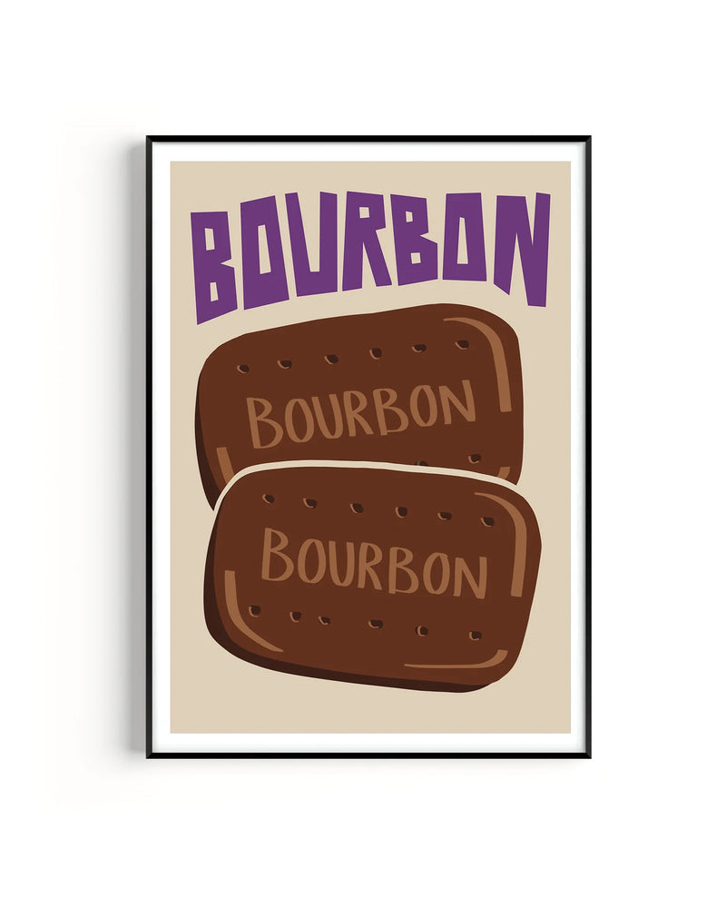 Bourbon Biscuit Print A4