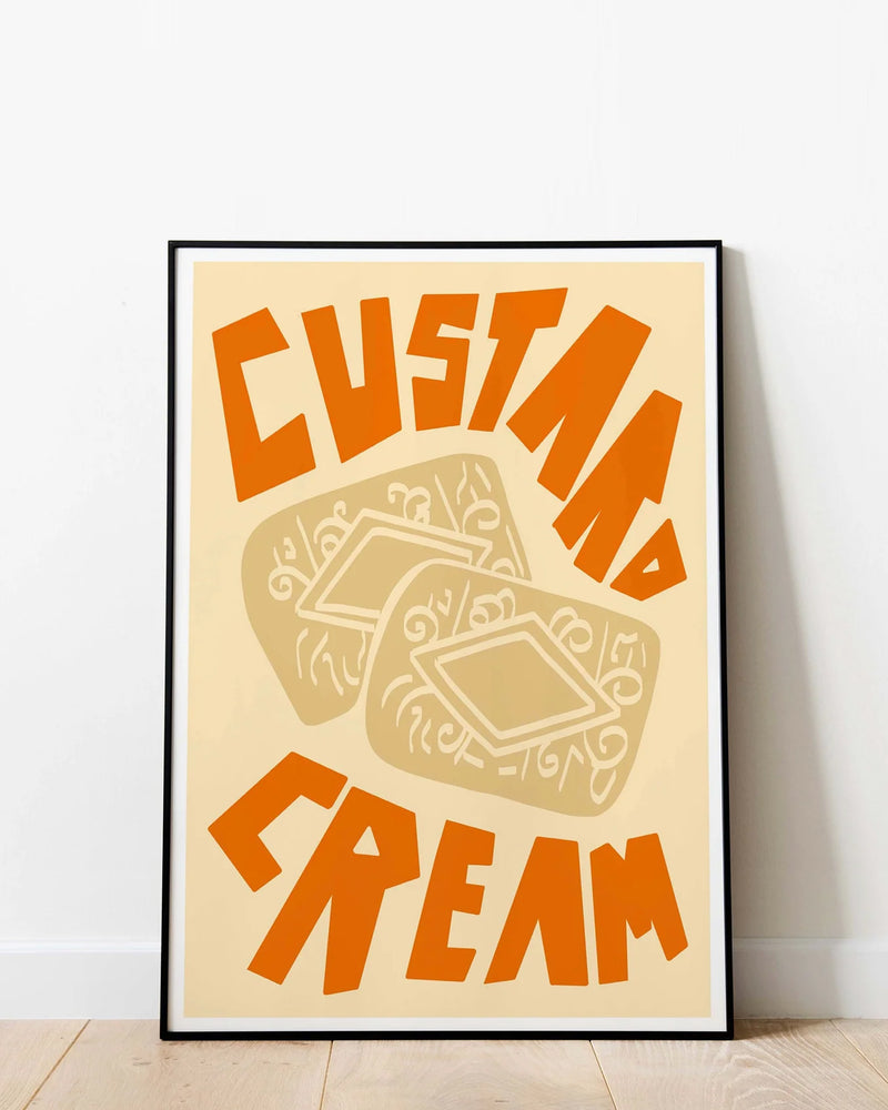 Custard Cream Print