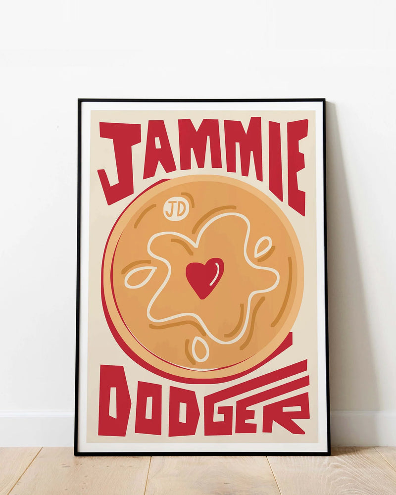 Jammie Dodger Art Print