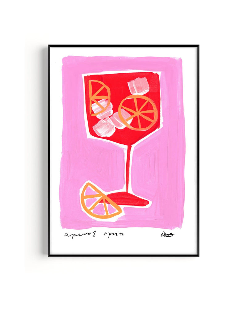 Aperol Spritz Print A4