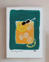 Whisky Sour Art Print